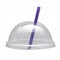Capace pahare transparente 425cc bombate