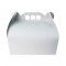 Cutie tort 30x30cm alba(25 buc/pachet)