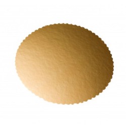 Disc tort auriu/argintiu ø20cm