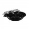 Farfurie neagra 165 cu capac
