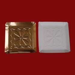 Tavite carton tip 11 aurii 25x25cm