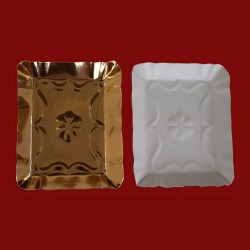 Tavite carton tip 4 albe 13.5x16.5cm